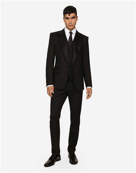 dolce gabbana 3 piece suit|designer dolce and gabbana suits.